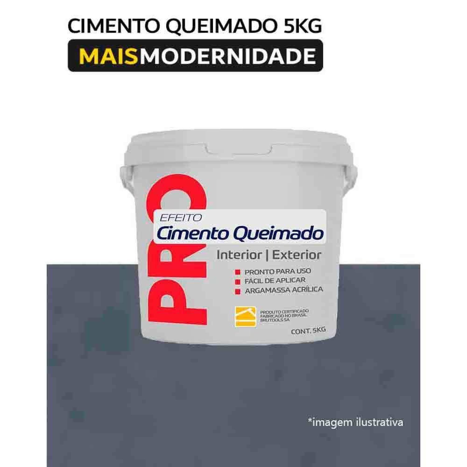 Cimento Queimado 5KG Brucolor - 2