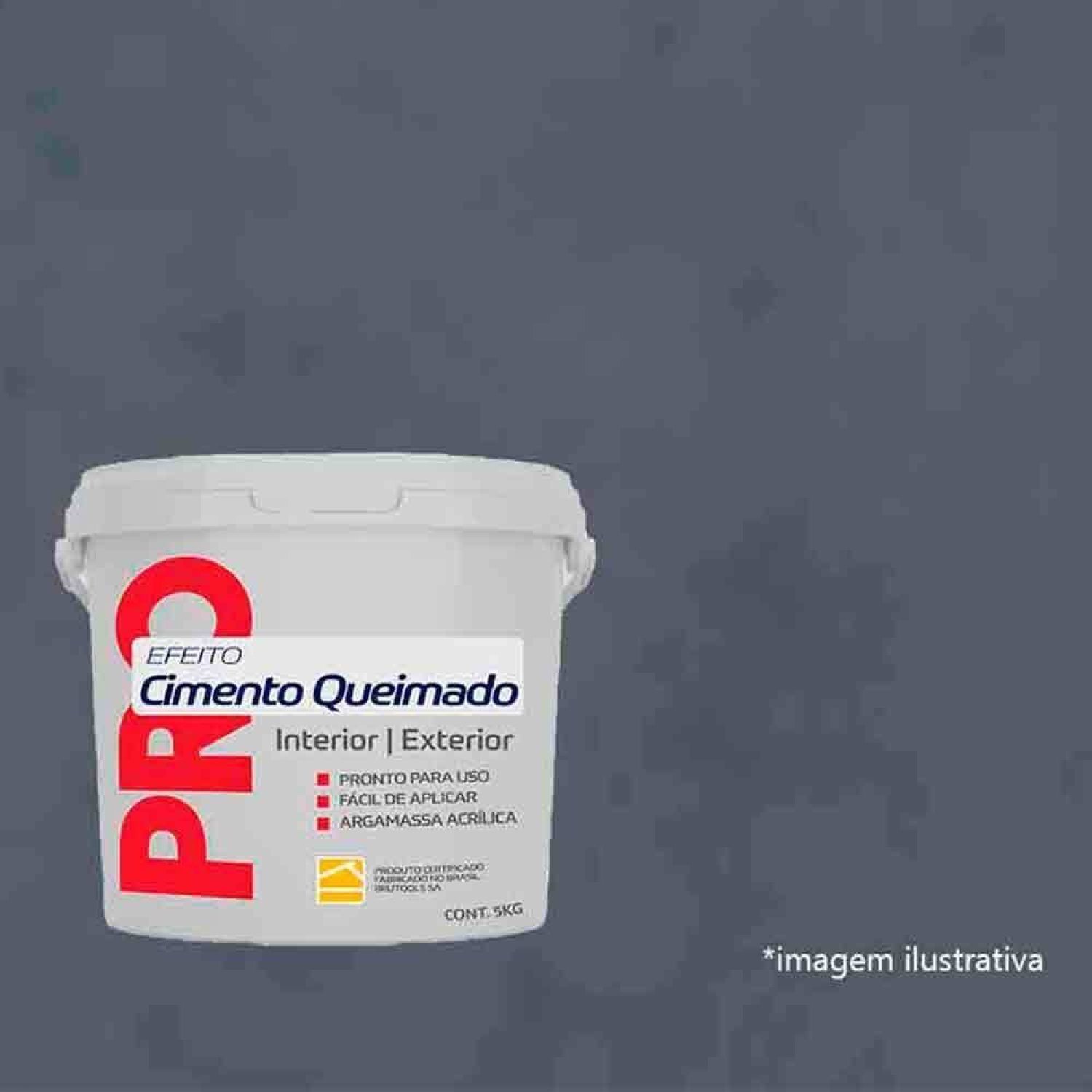 Cimento Queimado 5KG Brucolor - 3