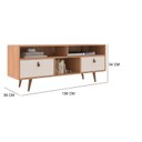Ver imagem 4 de Rack para TV até 60 Polegadas 136cm Chicago Marrom