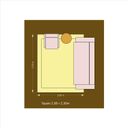 Ver imagem 5 de Tapete 200 X 250cm Donatelo Niazitex