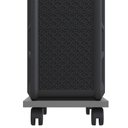 Ver mais imagens de Kit 03 Suportes Para Cpu Com Rodízios Cyber L03 Cinza - Lyam Lyam Decor