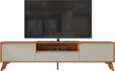 Ver imagem 5 de Conjunto Sala de Estar Vertex Off White/Naturalle Mavaular