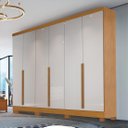 Ver imagem 1 de Guarda Roupa Casal Master 270 6 Portas, 100% MDF | Bianchi