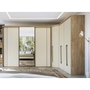 Ver imagem 7 de Guarda Roupa Modular 2 Portas com Gavetas MDF 90 cm Lotus Belmax:Carvalho