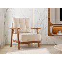 Ver imagem 2 de Poltrona Parma Decorativa para Sala de Estar - Moderna