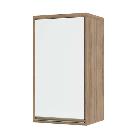 Armário Aéreo 40 Cm 1 Porta de Abrir 1 Prateleira Mel Luciane Móveis