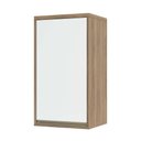 Ver imagem 1 de Armário Aéreo 40 Cm 1 Porta de Abrir 1 Prateleira Mel Luciane Móveis