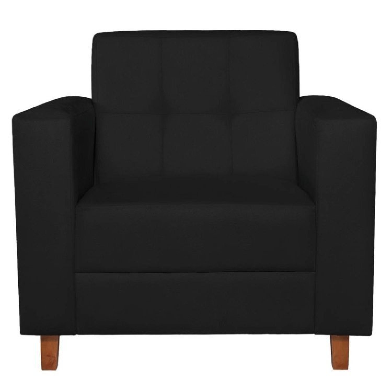 Kit Sofá 180cm e Poltrona em Suede Dallas - 8