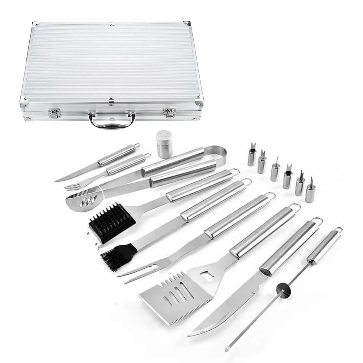 Kit Churrasco com 26 Peças e Maleta - 2