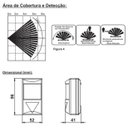 Ver imagem 2 de Sensor Presença Parede Sobrepor 180g Sp0203 Decorlux
