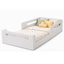 Ver imagem 2 de Cama Infantil Montessoriana para Quarto de Criança em Mdf com Proteção Lateral e Colchão