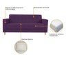 Kit Sofá 180cm e Poltrona em Suede Dallas - 10