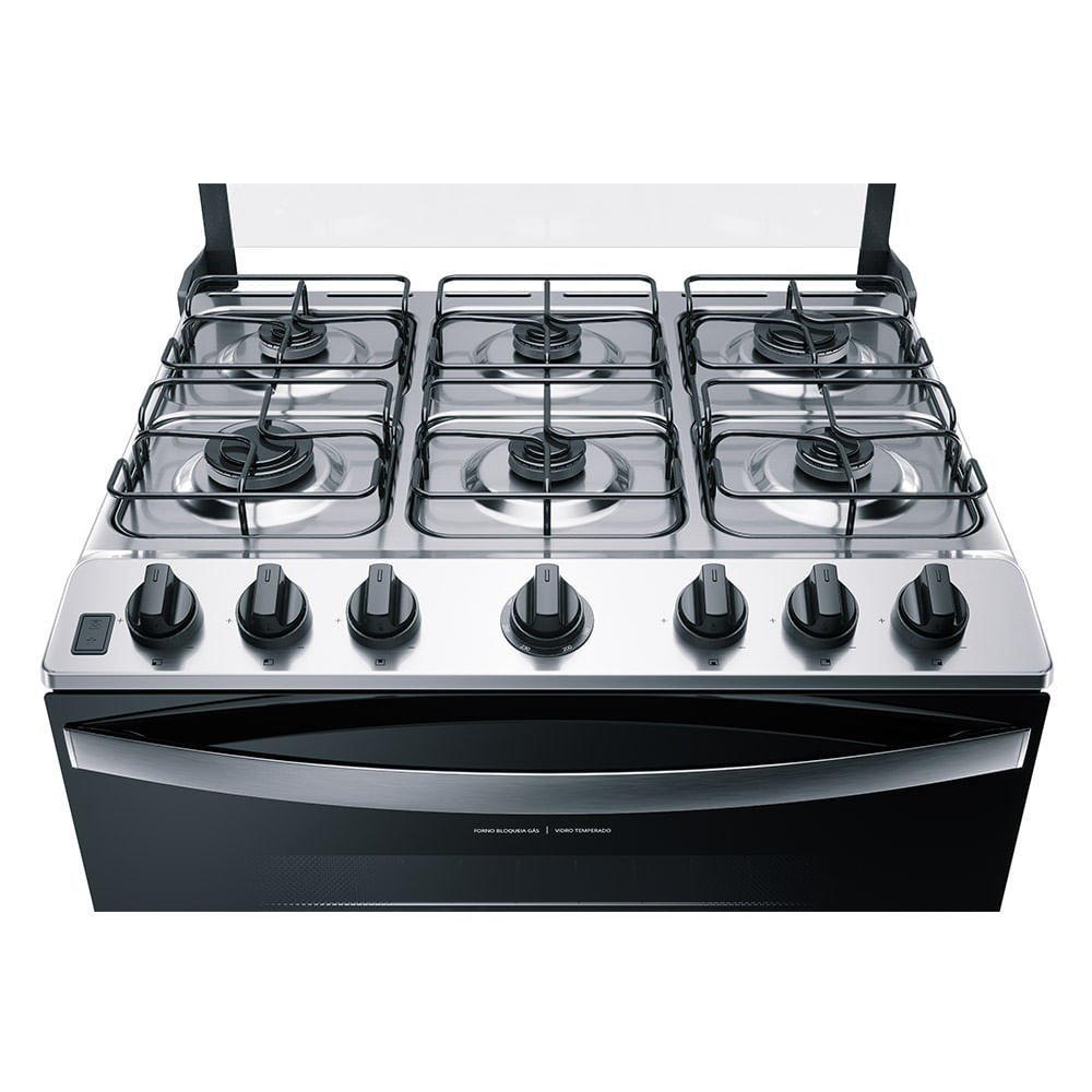 Fogão Brastemp 6 Bocas com Botões Removíveis e Exclusivo Aro Protetor Branco Bfs6ncb – Bivolt - 3