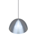 Ver imagem 2 de Pendente Meia Bola 40cm Metal Escovado Stilo Lustres