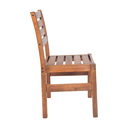 Ver imagem 4 de Conjunto Mesa de Jantar Quadrada com 4 Cadeiras em Madeira Maciça Garden Jatobá