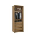 Ver imagem 3 de Módulo 2 Portas com Prateleiras 100% MDF Decor Marrom/Freijó