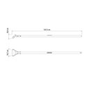 Ver imagem 4 de Enxada Para Inço Metálica Tramontina Com Cabo De Madeira 137 Cm Tramontina