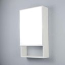 Ver imagem 5 de Armário para Banheiro com Espelho Tebas Branco 34cm