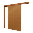 Ver imagem 2 de KIT PARA PORTA DE CORRER MADEIRA