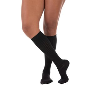 Meias de Compressão Venosan Supportline Soft Panturrilha 3/4 18-22 Pp Unissex Preto
