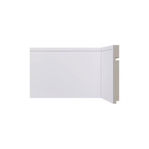 Rodape de Poliestireno 518 Branco 15cm Santa Luzia:branco