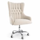 Ver imagem 2 de Cadeira Poltrona Helena Home Office Rodinhas e Ajuste de Altura
