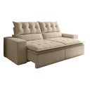 Ver imagem 2 de Sofá Retrátil e Reclinável 2 Lugares Pillowtop Duplo Paris 