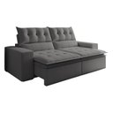 Ver imagem 2 de Sofá Retrátil e Reclinável 2 Lugares Pillowtop Duplo Paris 