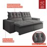 Sofá Retrátil e Reclinável 4 Lugares Pillowtop Duplo Paris  - 8