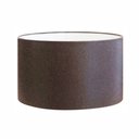 Ver imagem 1 de Cúpula Abajur e Luminária em Tecido Cilíndrica Vivare Cp-7025 Ø50x30cm - Bocal Nacional - Café