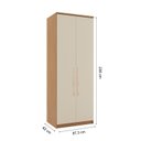 Ver imagem 5 de Módulo 2 Portas 3 Gavetas com Gaveteiro 100% MDF Decor Marrom/Freijó/Off White