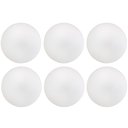 Ver imagem 1 de Kit 06 Assentos Redondo Banqueta Cadeira Estofados Poltronas H02 Corino Branco 35 cm - Lyam Decor As