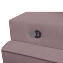 Ver imagem 5 de Sofá Retrátil 260cm com Kit Entrada USB 4 Lugares Moon 2326