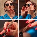 Ver imagem 4 de Óculos de Sol Polarizados Artesanal Retro Kingseven Madeira