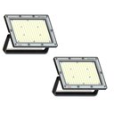 Ver imagem 1 de Kit 2 Refletor 400w Led Osram 36000lm Slim Bivolt Ip66
