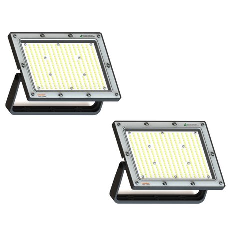 Kit 2 Refletor 400w Led Osram 36000lm Slim Bivolt Ip66
