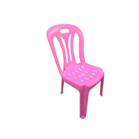 Cadeira Infantil de Plástico para Estudar e Desenhar Rosa