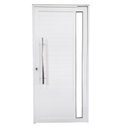 Ver imagem 2 de Porta Pivotante de Alumínio 210 X 120cm com Vidro Linha 30 Esquadrias Bergamo Abertura Direita