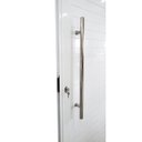 Ver imagem 7 de Porta Pivotante de Alumínio 210 X 120cm com Vidro Linha 30 Direita Esquadrias Bergamo