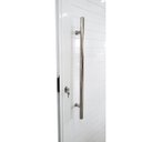 Ver imagem 7 de Porta Pivotante de Alumínio 210 X 120cm com Vidro Linha 30 Esquadrias Bergamo Abertura Direita