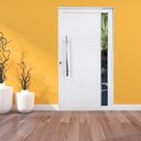 Ver imagem 1 de Porta Pivotante de Alumínio 210 X 120cm com Vidro Linha 30 Esquadrias Bergamo Abertura Esquerda