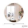 Espelho Decorativo Redondo 80 cm em MDF - 7