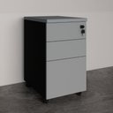Ver imagem 1 de Gaveteiro Volante com Chave com 2 Gavetas e 1 Pasta Suspensa F5 Office
