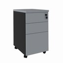Ver imagem 2 de Gaveteiro Volante com Chave com 2 Gavetas e 1 Pasta Suspensa F5 Office