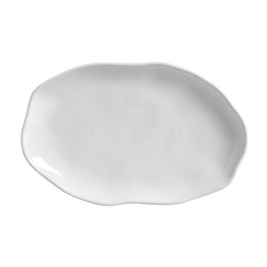 Conjunto com 4 Travessas Oval Rasa Média Bio New White 30x20cm