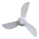 Ver imagem 3 de Ventilador de Teto Ventisol 30W 90cm 3 Pás 6 Velocidades Mistral Branco Bivolt