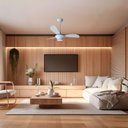 Ver imagem 2 de Ventilador de Teto Ventisol 30W 90cm 3 Pás 6 Velocidades Mistral Branco Bivolt