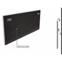 Ver imagem 2 de Cabeceira Casal 138 - Bello Box - Estilo Capitonê Tecido Sintético Bege Com Strass