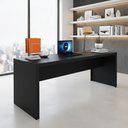 Ver imagem 1 de Escrivaninha Mesa Escritório ME4185 2 Lugares 180cm Preto