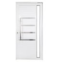 Ver imagem 2 de Porta Pivotante de Alumínio 210 X 100cm com Friso e Vidro Linha 30 Direita Esquadrias Bergamo